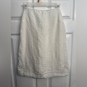 Altar'd State White linen Mini dress